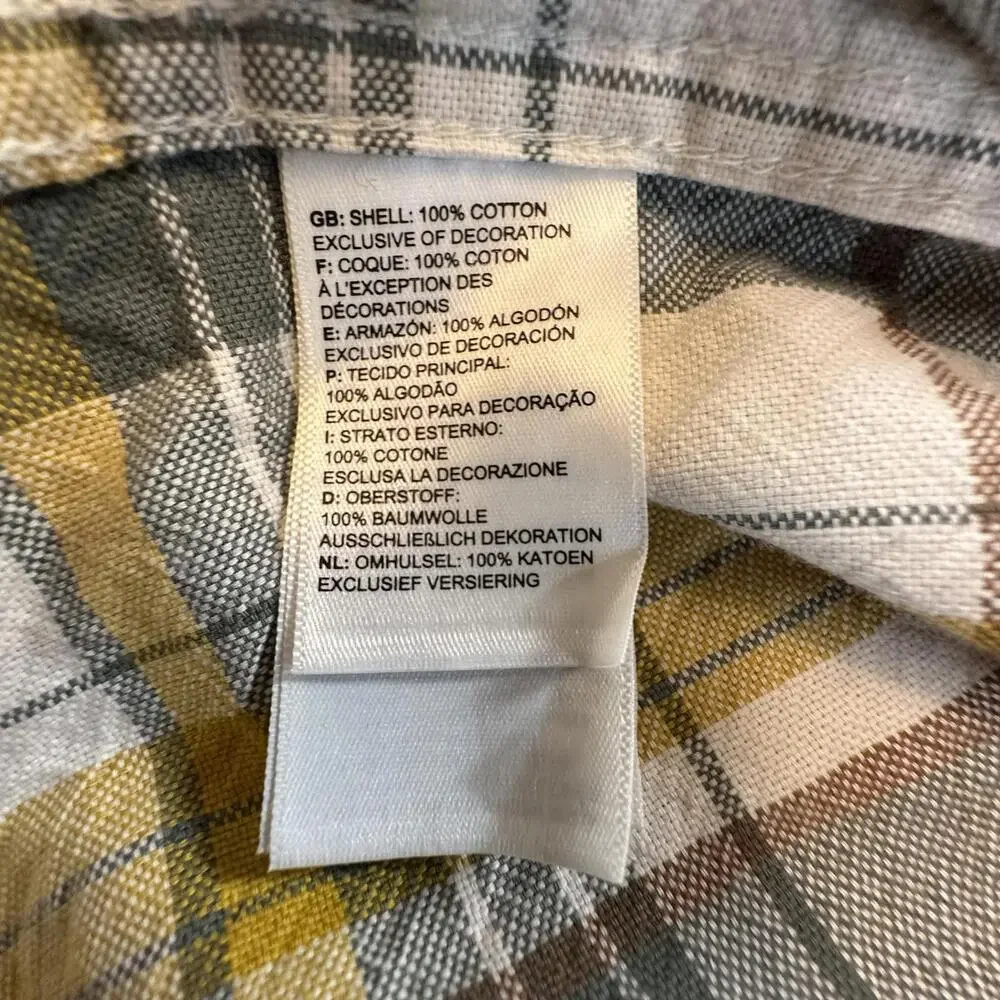 The North Face Men's XL Cotton Plaid Shirt -‎ Casual & Stylish - 37